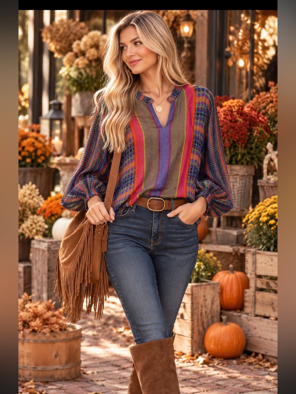 Anthropologie Conditions apply blouse multicolor Size large